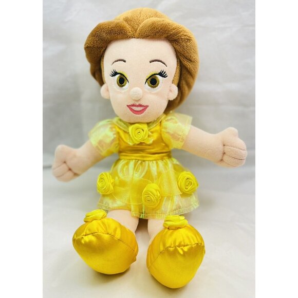 Disney Other - DISNEY~Babies Baby Belle~ Beauty Beast Plush Toy  DISNEY PARK 12''
